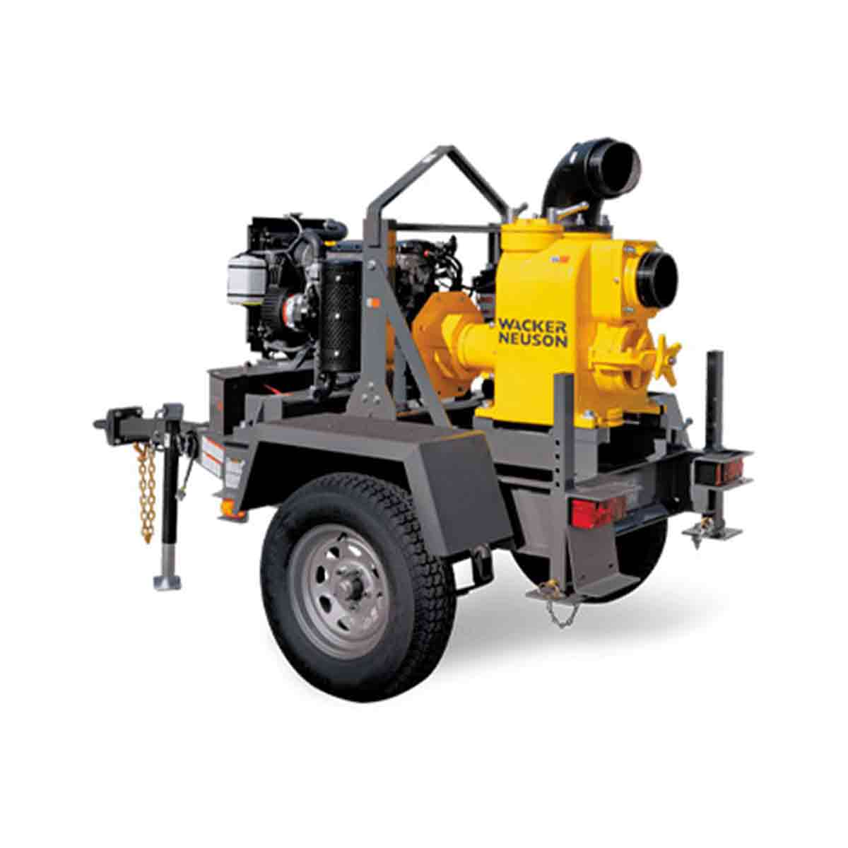 Bomba tragasolidos de 6 pulg Wacker PT-6LT
