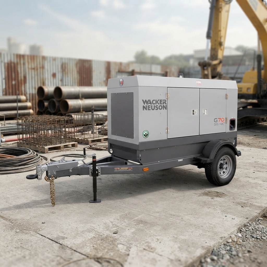 Plata de luz Wacker 70 kw